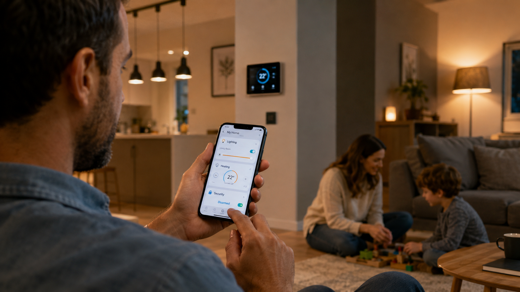 Moderne Elektroinstallationen für Smart Homes